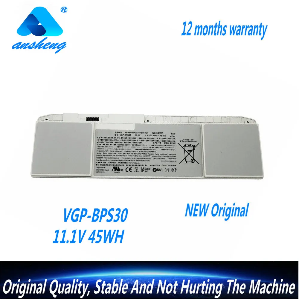 NEW VGP-BPS30 Laptop Battery For Sony VAIO SVT11 SVT13 SVT131A11T SVT131A11W SVT111A11W SVT131B11T SVT-13 SVT-11 Series