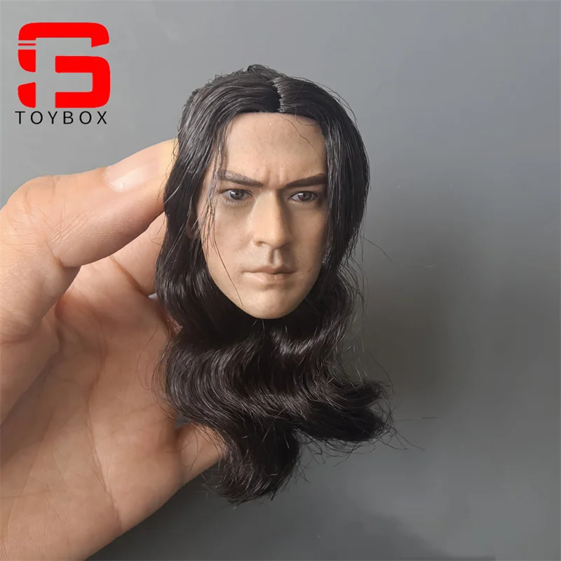 1/6 Schaal Takeshi Kaneshiro Lang Haar Versie Head Sculpt Carving Model Fit 12 Inch Mannelijke Soldaat Action Figure Body