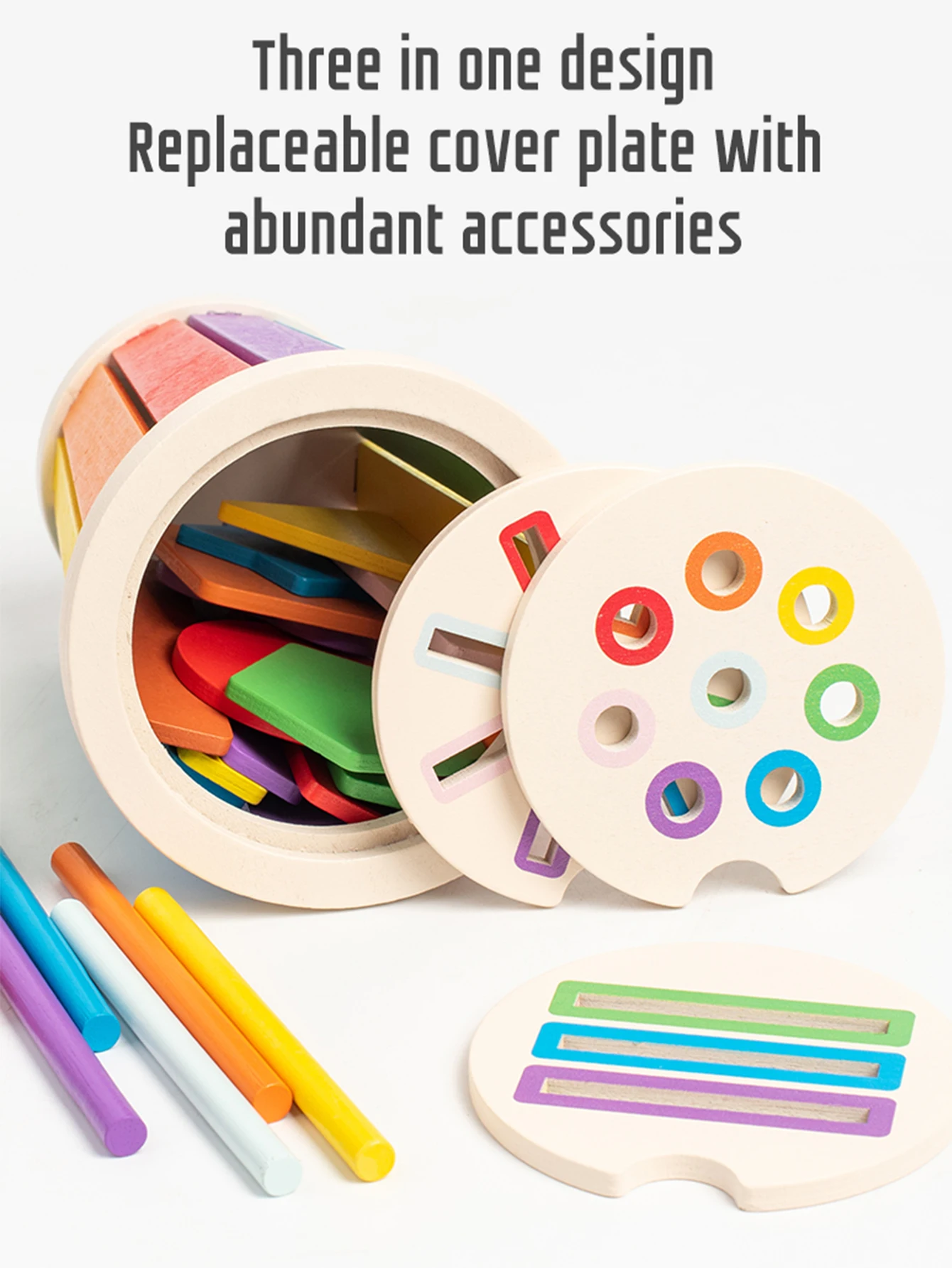 ألعاب مطابقة لفرز الألوان من مونتيسوري لعبة التعرف على الأشكال الخشبية للأطفال تعلم الرياضيات ألعاب تعليمية للأطفال الصغار هدايا محرك دقيقة