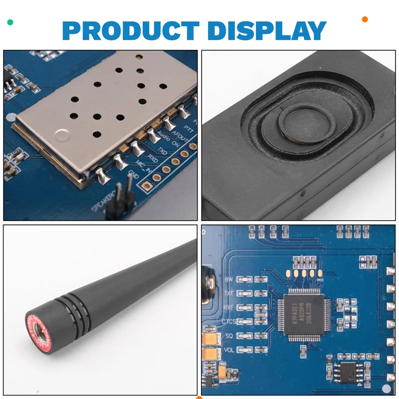 N82R Intercom Module DEMO Board Kit Intercom PCBA Development Board For Debugging Programs, Testing Functions And Distances