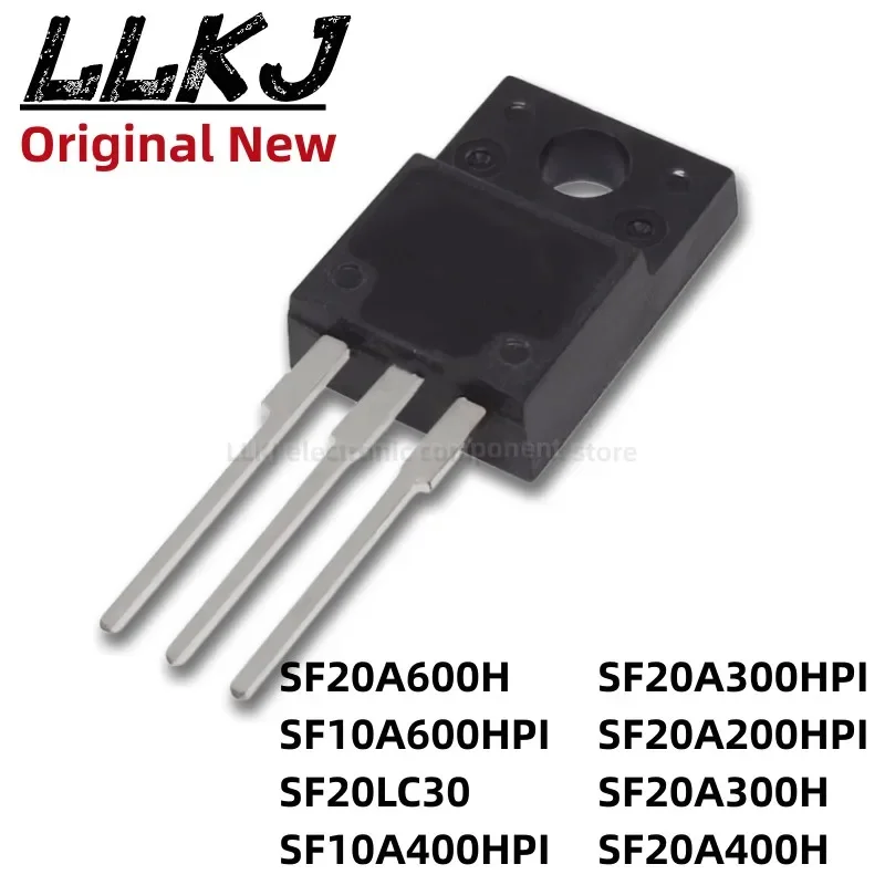 1 unidad SF20A600H SF10A600HPI SF20LC30 SF10A400HPI SF20A300HPI SF20A200HPI SF20A300H SF20A400H TO-220F MOS FET