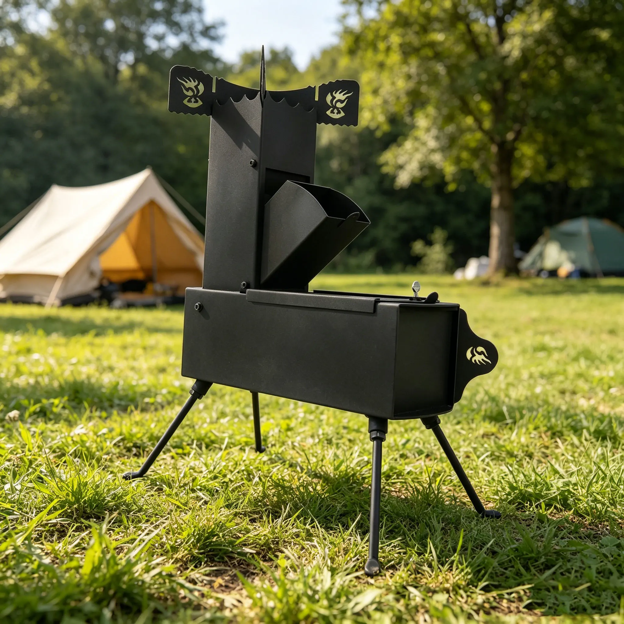 Rocket Stove for Cooking Porta - Outdoor Camping Wood Burning Stove ulasan dan harga
