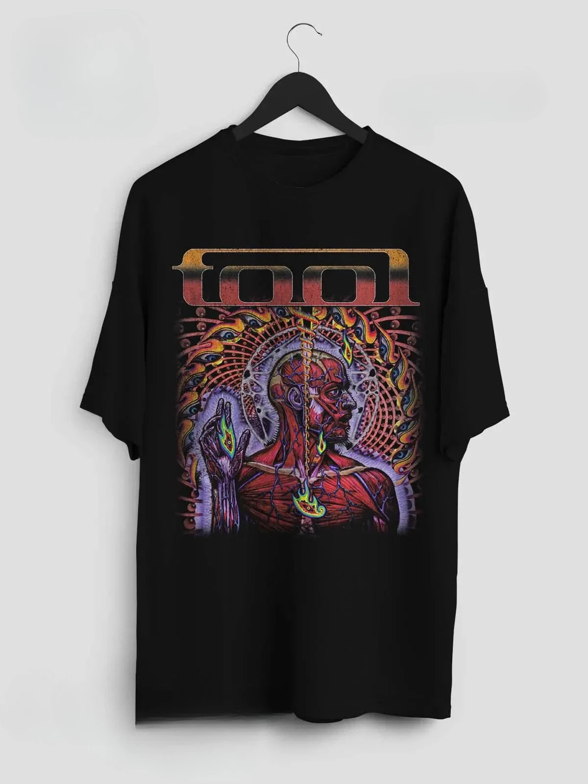 Tool Band T-Shirt Metal Music Merch T-Shirt Retro 90s T-Shirt Men's and Women’s Fan Accessories T Shirt Summer Streetwear