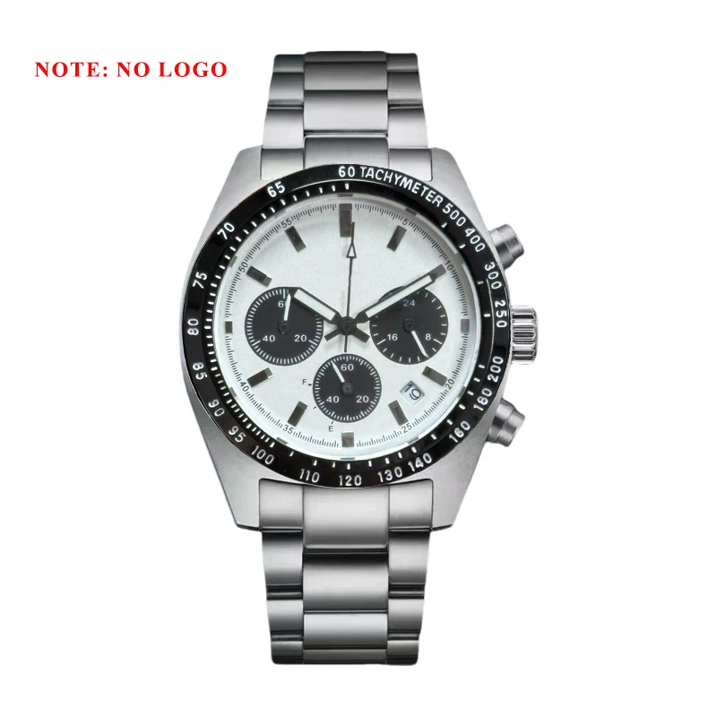 Nouvelles Montres Panda Élégantes 2026 pour Hommes – Sans Logo, Uniques, Polyvalentes, Montres d'Affaires Multifonctionnelles à Quartz pour Hommes, Montre-Bracelet reloj
