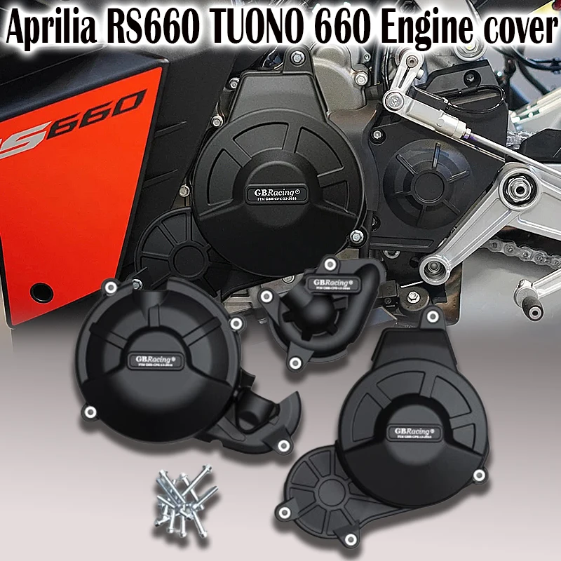 

For Aprilia RS660 RS 660 TUONO 660 Tuareg 660 Motorcycles Engine cover Protection case 2021-2023 2022 Engine Covers Protectors