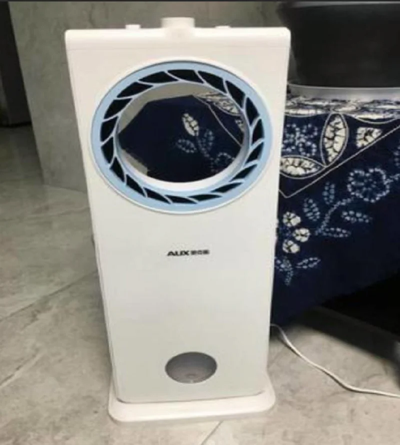 220V AUX Silent Bladeless Air Cooler Portable AC Industrial Cooling Fan EC