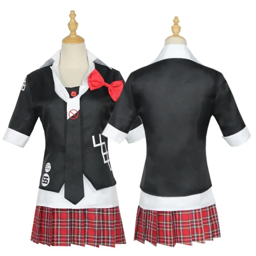 

Anime Danganronpa Enoshima Junko Cosplay Costume Uniform Clothes Short Skirt Set