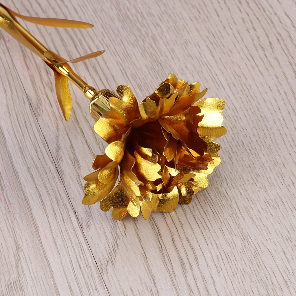 

2pcs Carnations Artificial Flower Decor Mother's Day Gifts Bride Home Decoration Non-fading Sturdy 24k Luxurious