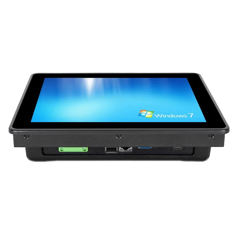 Outdoor 1000 Nits Rugged Marine Ip66 Explosion Waterproof Open Frame Embedded 10.4 Inch Touch Screen Panel Fanless Industrial Pc