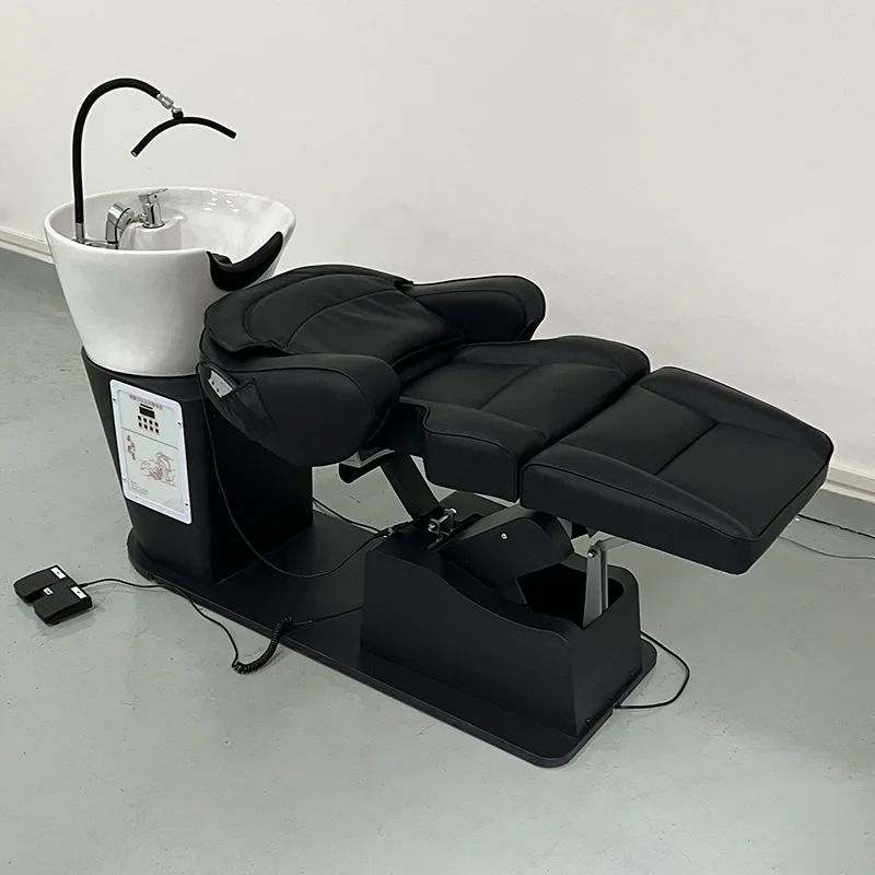 

Элитная японская электрическая массажная кровать-шампуньница для парикмахерских, с функцией сидения и полулежания, с циркуляцией воды, для мытья головы.