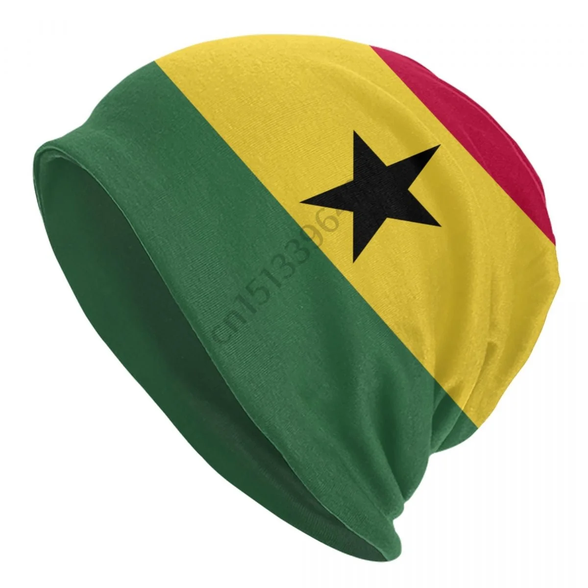 Ghana Flag Beanie Bonnet Knit Hats Men Women Cool Unisex Adult Winter Warm Skullies Beanies Cap