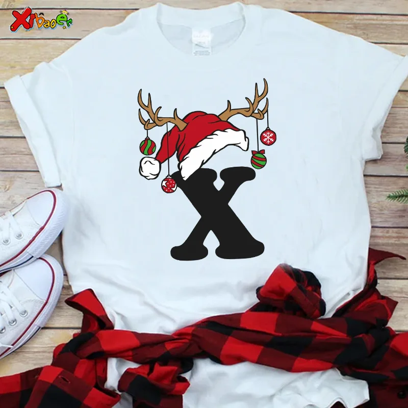 Family Matching Shirts Merry Christmas Outfits Party Shirt Couple Outfits Children Clothing Matching Shirt Set Family Look Shrit