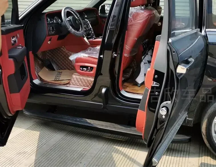 Электрическая боковая ступенька для Rolls-Royce Cullinan 2019 2020 2021 2022, подножка Nerf Bar, педаль