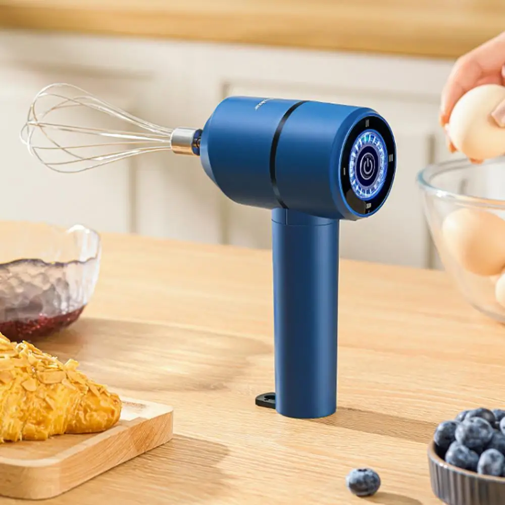 خلاط محمول خلاط المطبخ الحليب Frother خافق البيض كعكة الخبز العجن خلاط خلاط يدوي الكهربائية الخيزران خفقت ماتشا فرشاة #4