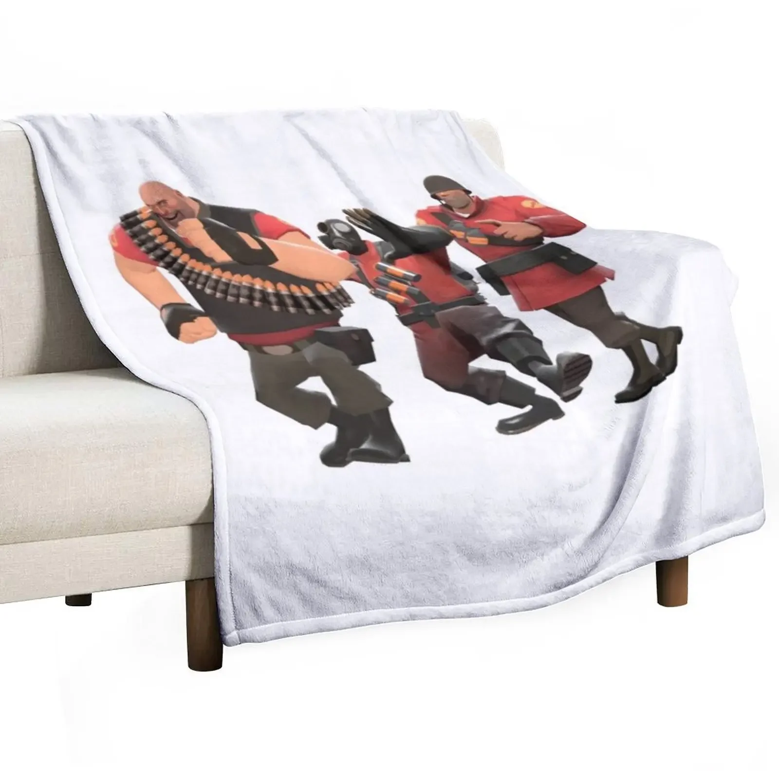 TF2 Conga Time Throw Blanket Thermals For Travel For Decorative Sofa Flannel Blankets