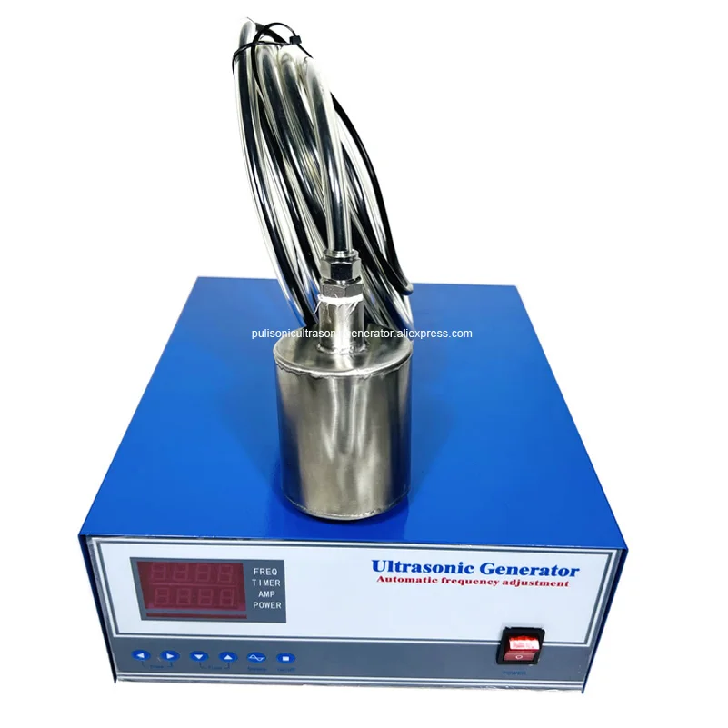 Perangkat Penghilang Algal Air Gelombang Ultrasonik 100W untuk Sistem Antikotor Kolam Hias Anti Alga dan Air Mancur