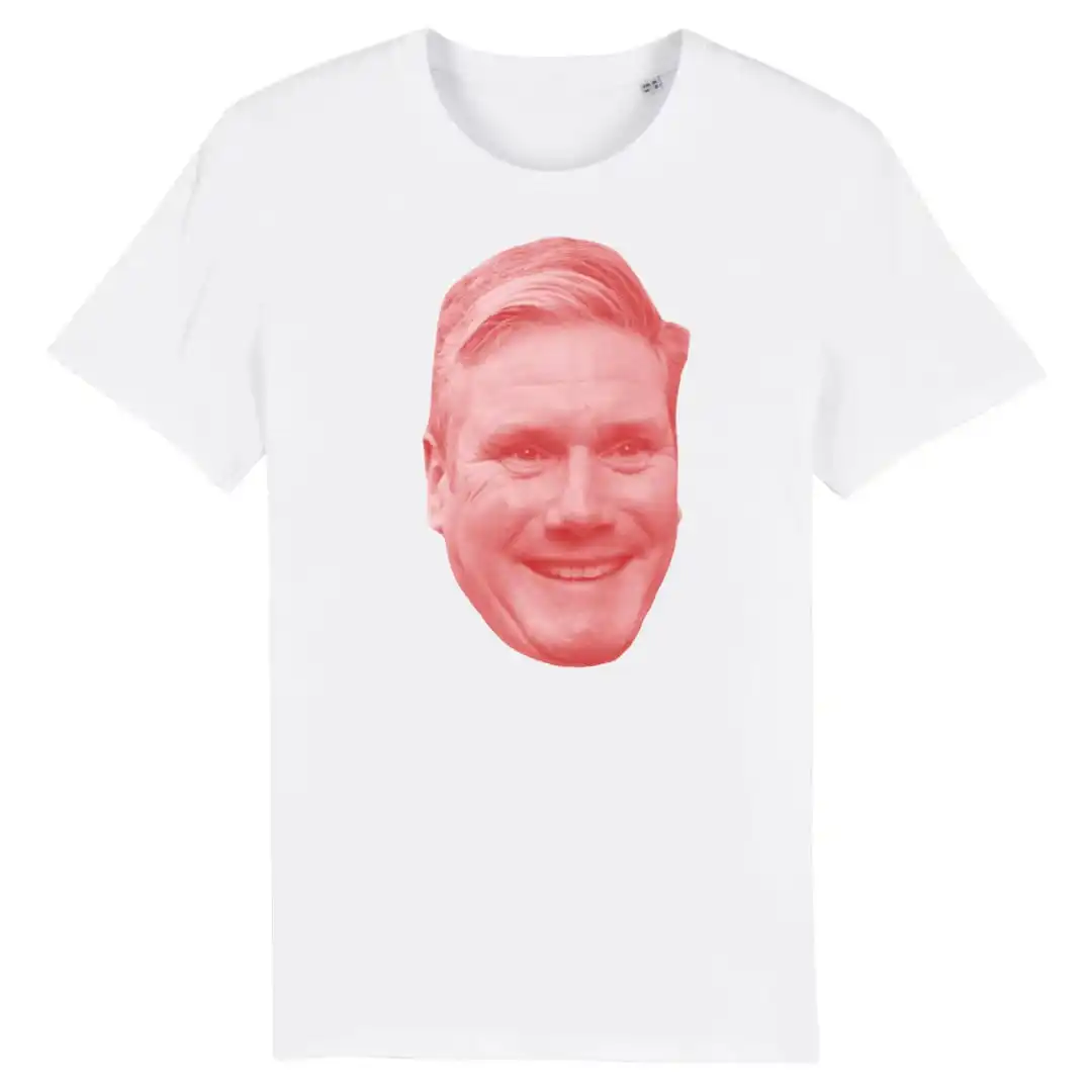 Keir Starmer Labour T Shirt Funny Uk Politics Face Conservative Reform Green Multiple Options Available