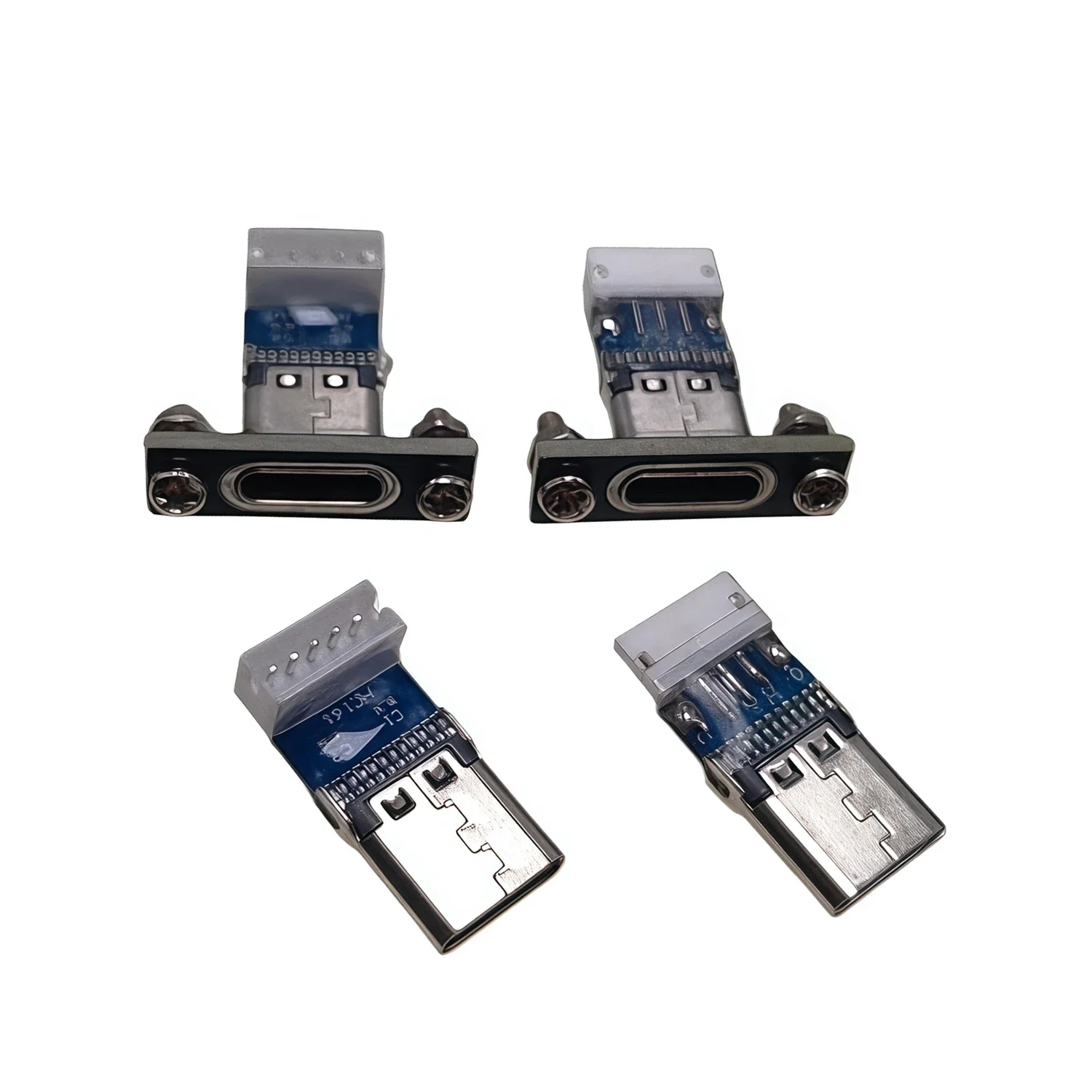 2PCS 28AWG cable Type-c male to female amd male to male Can be delivered to any configuration ZH1.5 5/pin 10CM/20cm/30CM/ long