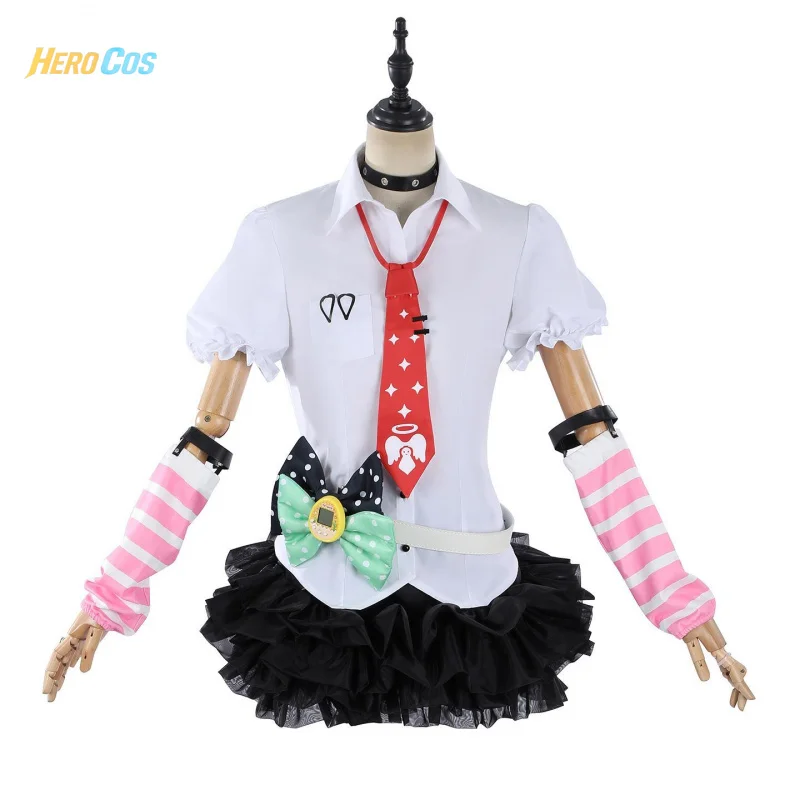 Zenless Zone Zero Chika Ramiel Cosplay Costume Lovely Uniform Halloween Party Role Play Outfit Women HERO Cos