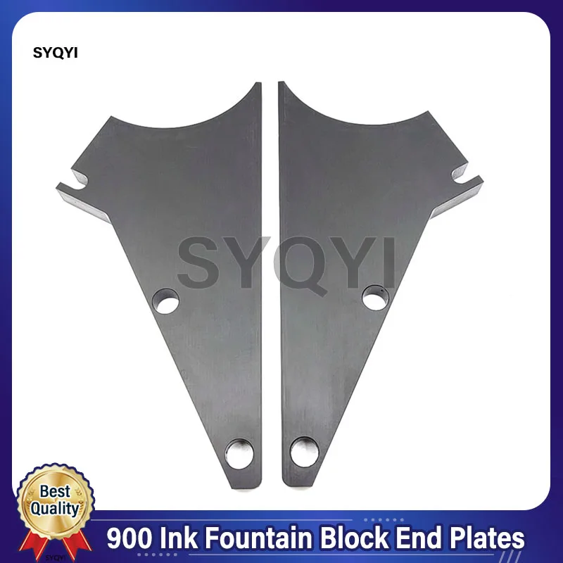 1 Pair Best Quality 900 Ink Fountain Block End Plates For Roland ﻿