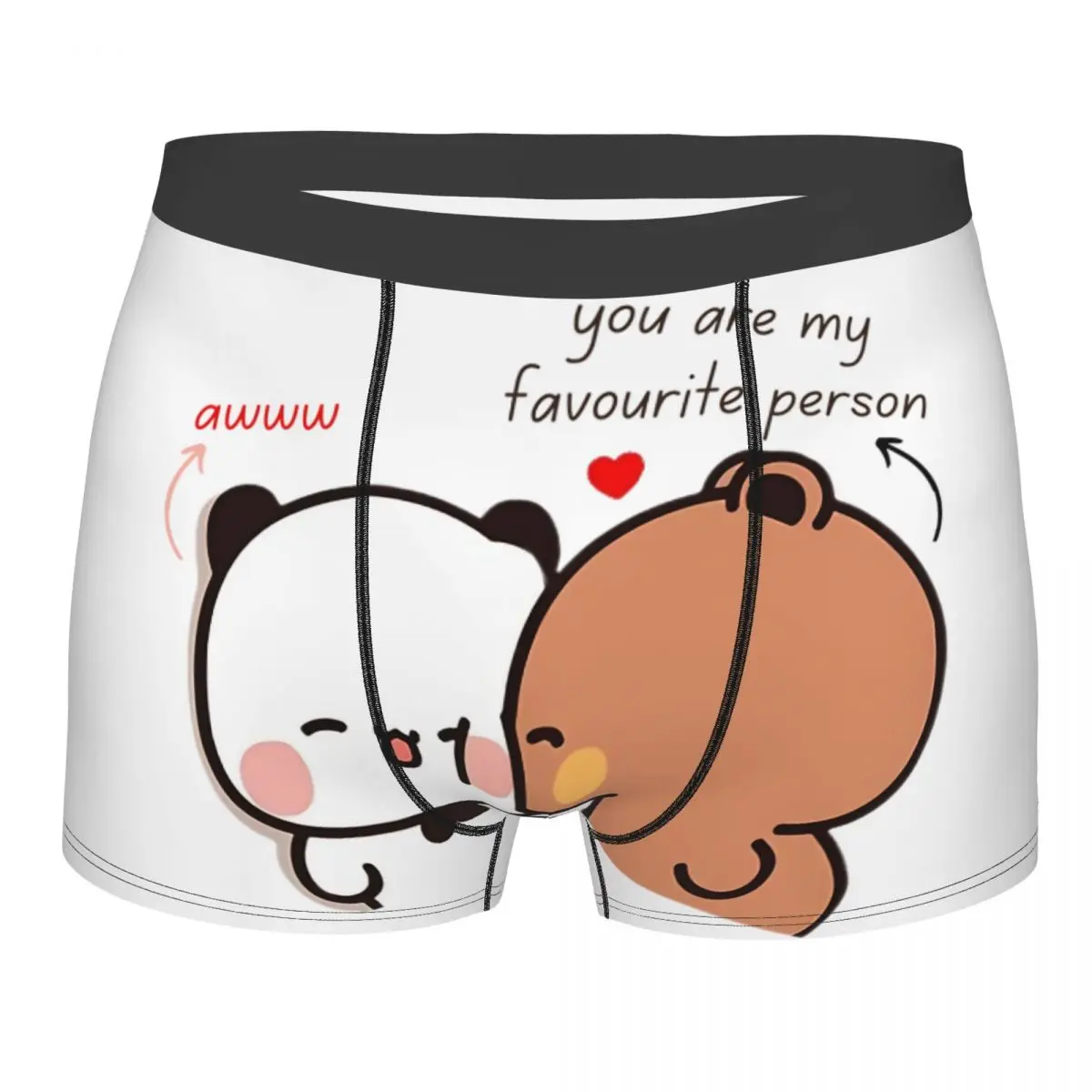 

Мужские трусы-боксеры Custom You Are The Only One I Want By My Side BuBu DuDu, эластичные, цвета персик и гома.