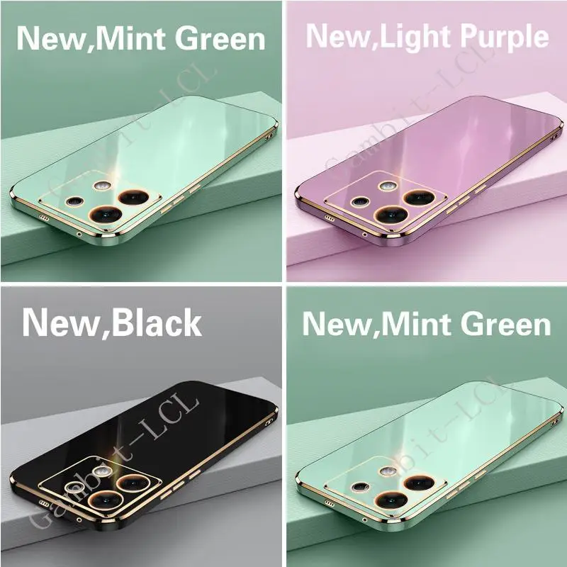 Electroplating Straight Edge Soft Shell For Infinix Zero 30 5G 6.78\
