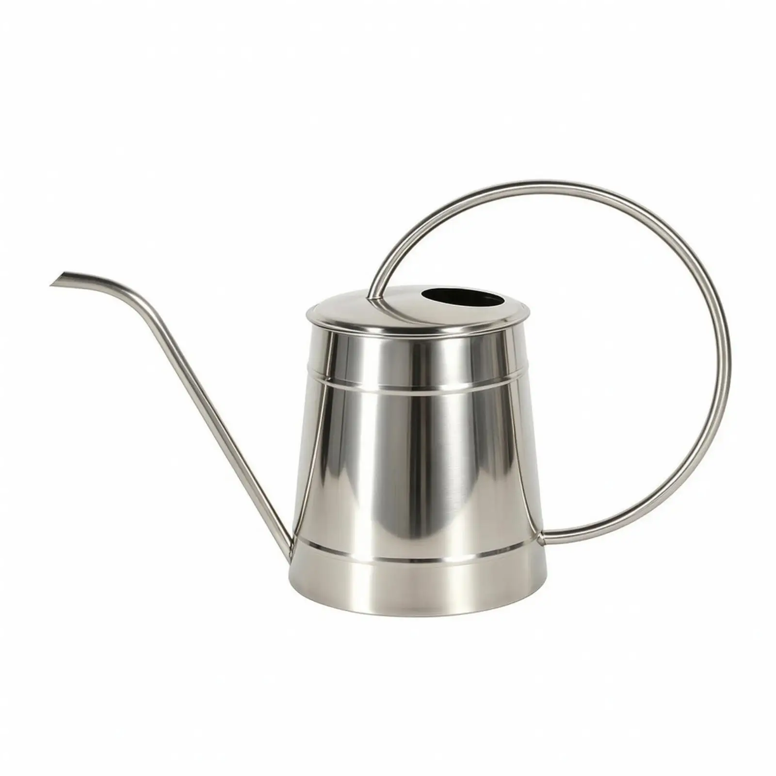 Stainless Steel Watering Can Indoor Plant Watering Can Rust-Resistant for Garden Flowers, Windowsill Plants, Balcony Gardens