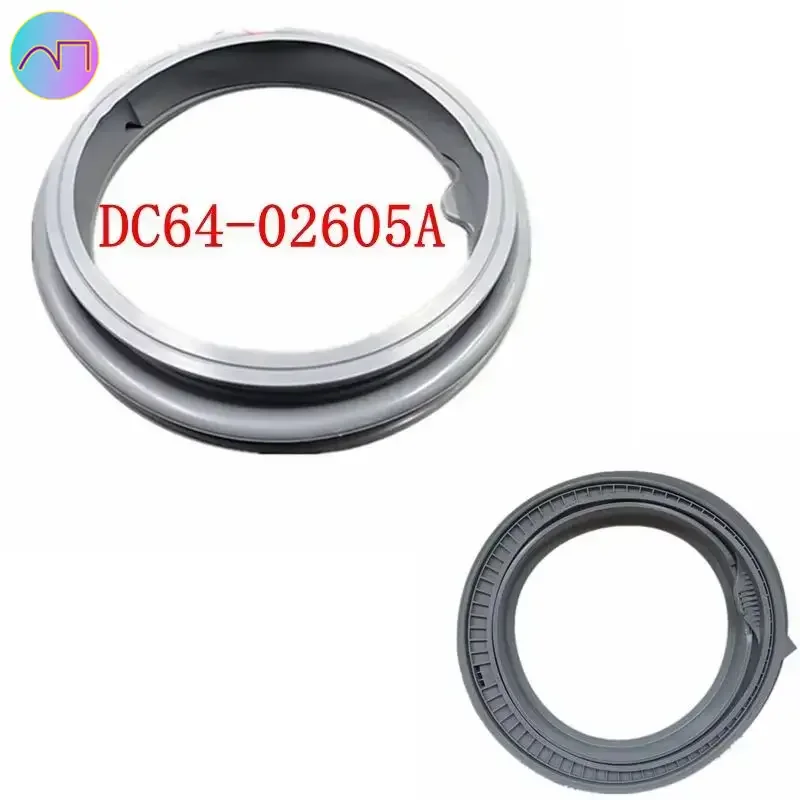 

Манжета для барабанной стиральной машины Samsung DC64-02605A, водонепроницаемое резиновое уплотнительное кольцо