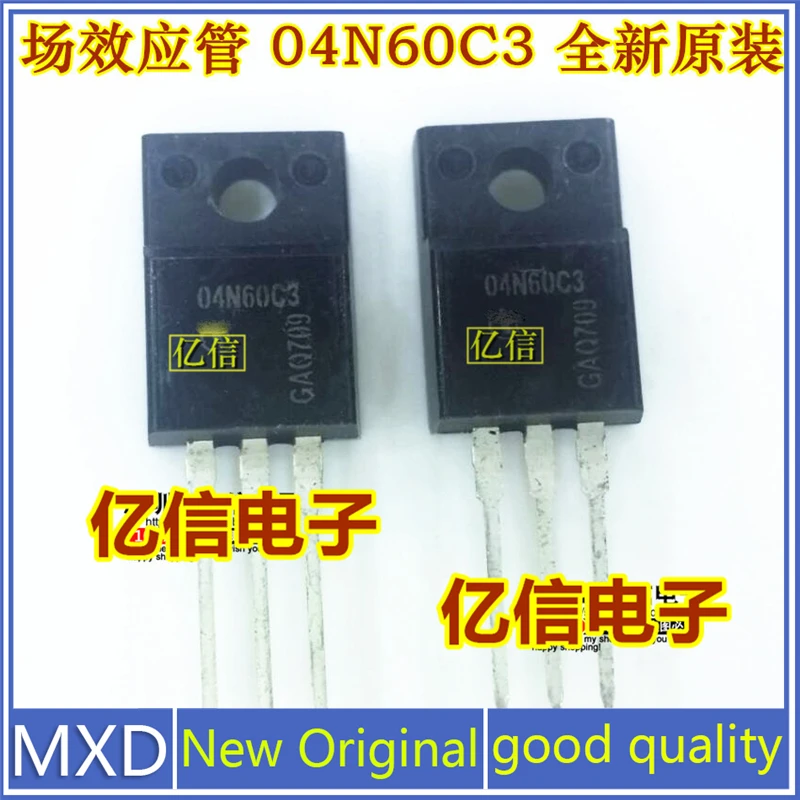 5Pcs/Lot New Original 04N60C3 SPA04N60C3 Field Effect Mostube 4A600V Good Quality In Stock