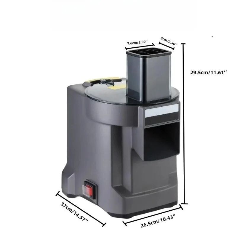 

Onion Potato Commercial Food Processor 5 in 1 Electric Multifunctional Vegetable Chopper Cutter Slicer Dicer Machine