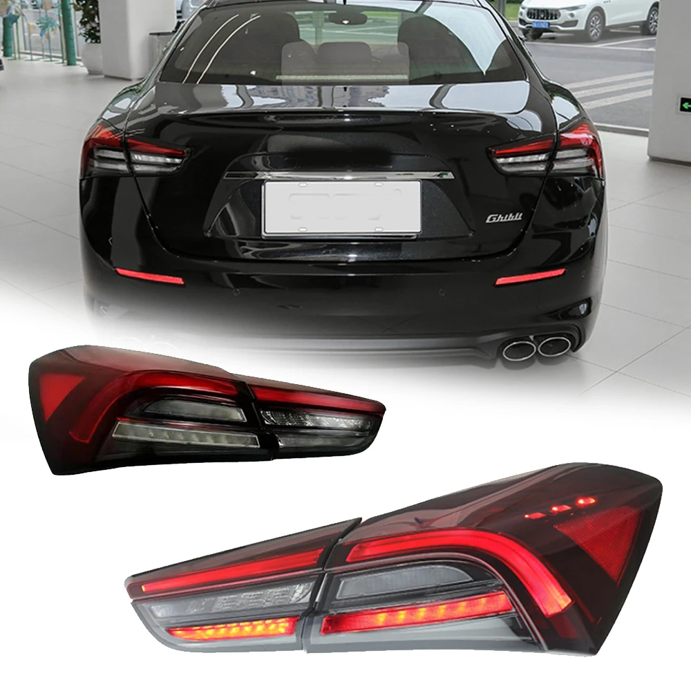 

Styling LED Tail Lights for Maserati Ghibli 14-22 full led DRL Car Taillights Assembly Signal Auto Accessories Modified Lamp