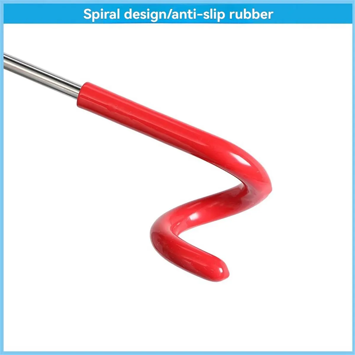 (A99Z] Pig Tail Magic Arm Extension Rod with 5/8 Universal Interface Adjustable Outdoor Light Stand Bracket Hook Support