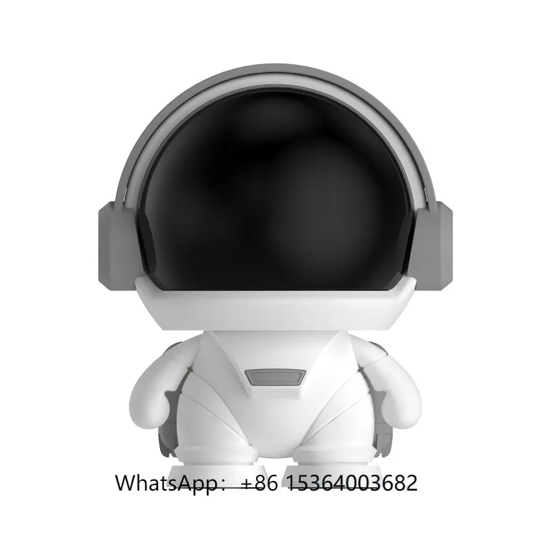 

TJXL-2025 Mini Portable RGB LED Wireless Speaker New Design with RGB Subwoofer Space Robot Astronaut for Home for Bluetooth Usag