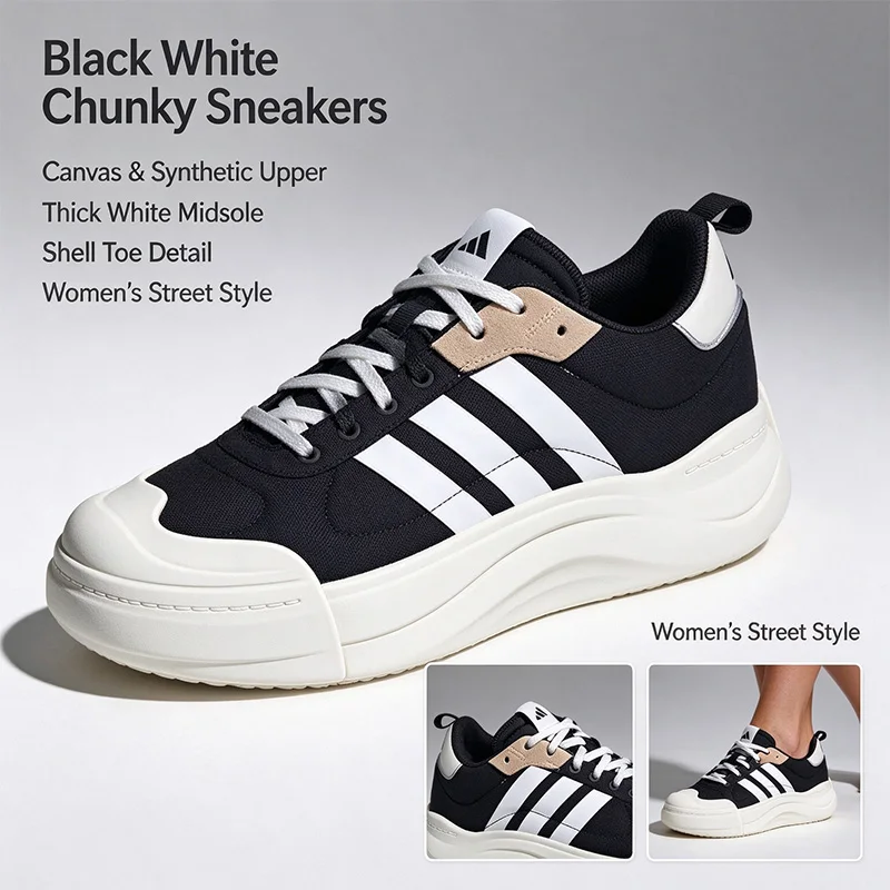 Adidas SAMBA OG W IH6058 Thick Platform Canvas Sneakers Women Casual Elevated Daily Walking Shoes Free returns