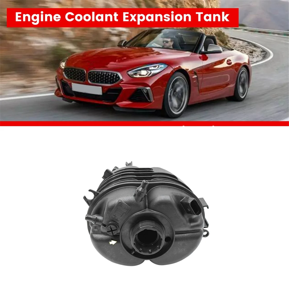 

Car Engine Coolant Expansion Tank for BMW G20 G29 330i xDrive Z4 L4 2.0L 3.0L 17138610652