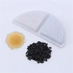 6/12pcs Replacement Activated Carbon Filter Resin Filter Element For Cat Water Fountain Purify Water Dog Cat Accessories