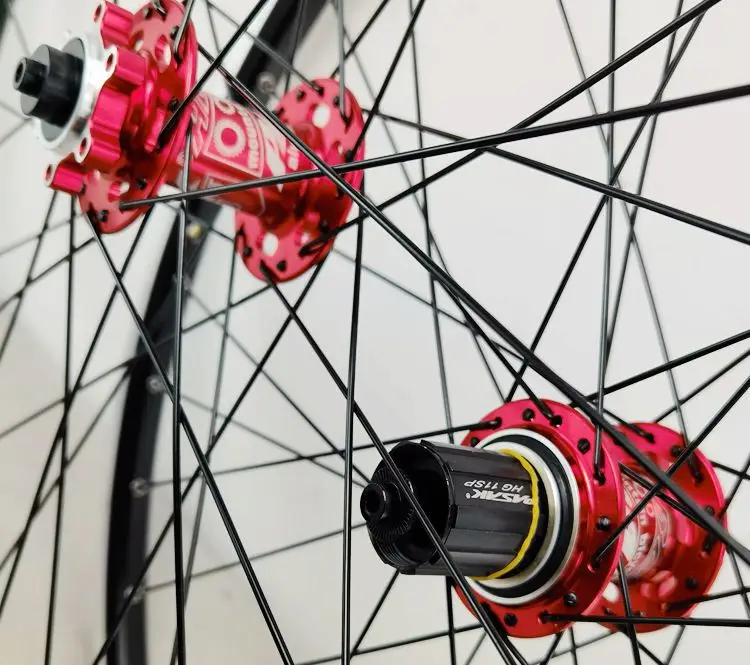 Pasak Mtb Wheelset 32 Holes 6-bolts Disc Brake VBrake Rim Brake Wheels 12s Hub Driver Schrader Valve