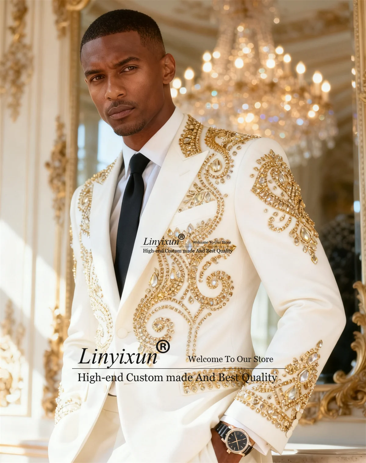 

Блестящие свадебные костюмы со стразами и бриллиантами для мужчин, комплекты из 2 предметов, мужские пиджаки для жениха, индивидуальные смокинги с остроконечными этикетками, Ropa homre