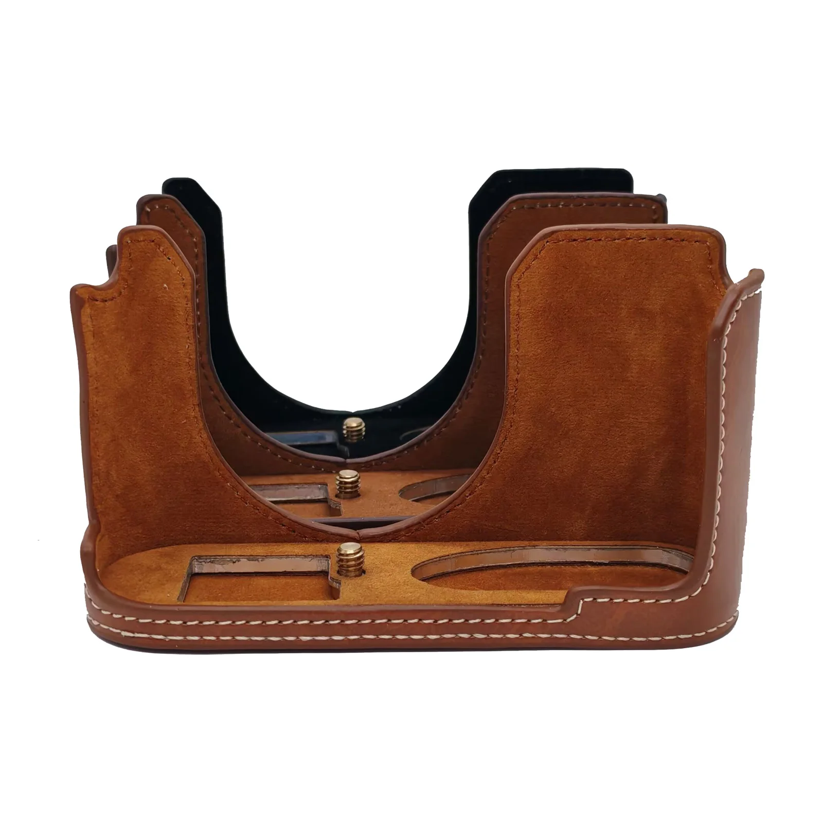 Halbe Lederhülle für Leica Q Q2 Q3 Kamera Protect Grip