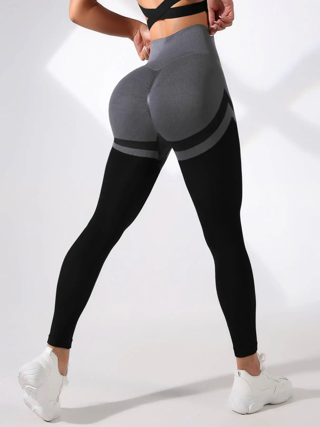 High Waist Custom Womens Yoga Pants Fashionable Design Leggings Tight Women Sportswear Workout Scrunch Leggings