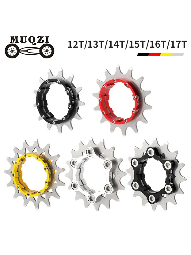 MUQZI Single Speed Conversie Kit Single Speed Cassette Cog 12T 13T 14T 15T 16T 17T MTB Vrijloop Fiets Tandwiel - afbeelding 2