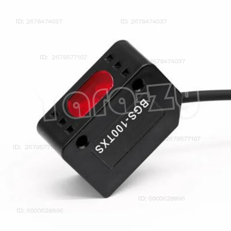 Laser Photoelectric Switch Sensor   Dual Digital Display Bar-shaped Spot Sensor BGS-100TXS Photoelectric Sensor