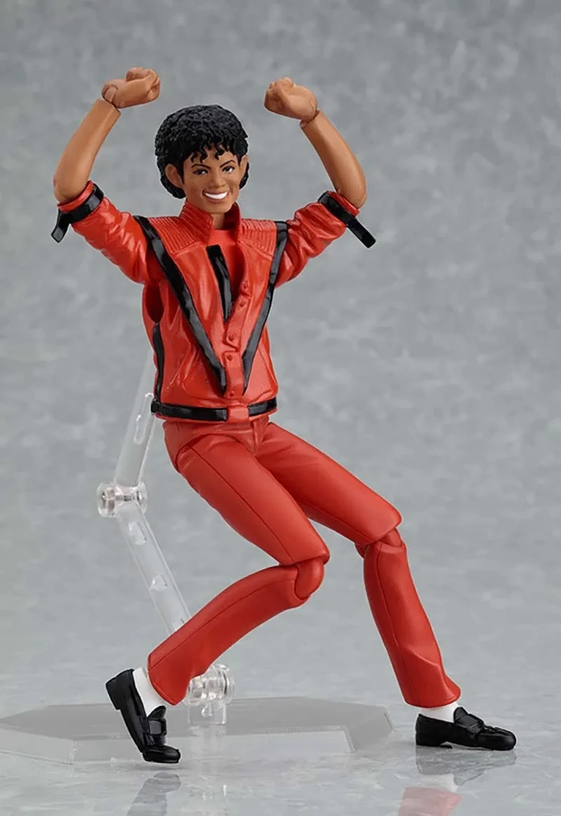 Klassische Rolle Michael Jackson Der weiße Anzug Figma 096 Michael Jackson Actionfigur MJ Thriller Anime Modell Spielzeug Geschenk