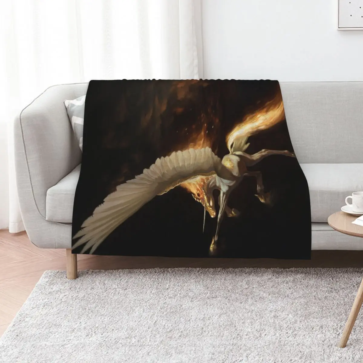 

Daybreaker Throw Blanket Plush Tourist Flannel Furry Blankets