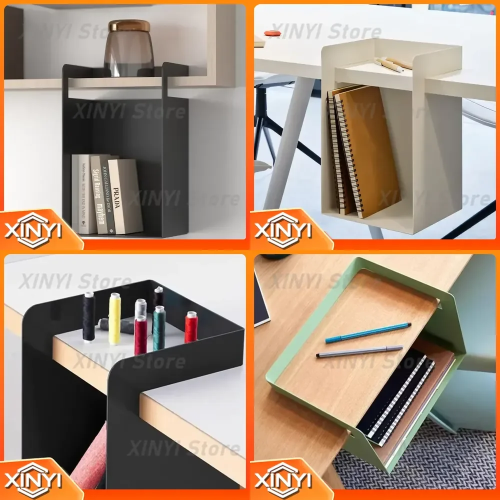 Nordic Storage Holders for Desk Living Room Bedroom Hanging Organizer Rack Shelf Display Corner Unit Wall Mounted Home