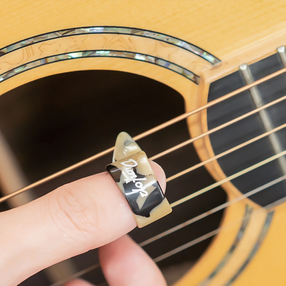 Dunlop Guitar Picks Thumbpicks & Fingerpicks Medium & Large Multi-material Original U.S. Guitar Accessories