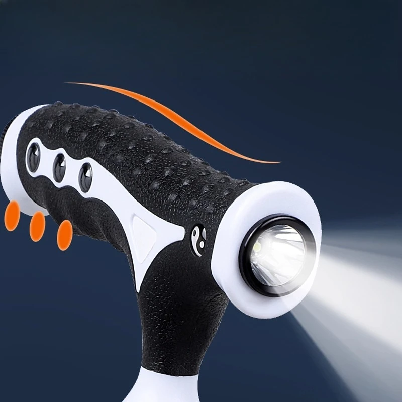 

Elderly crutches Chair Dual-purpose crutch stool Multifunctional folding mountaineering aid crutches Retractable walking sticks