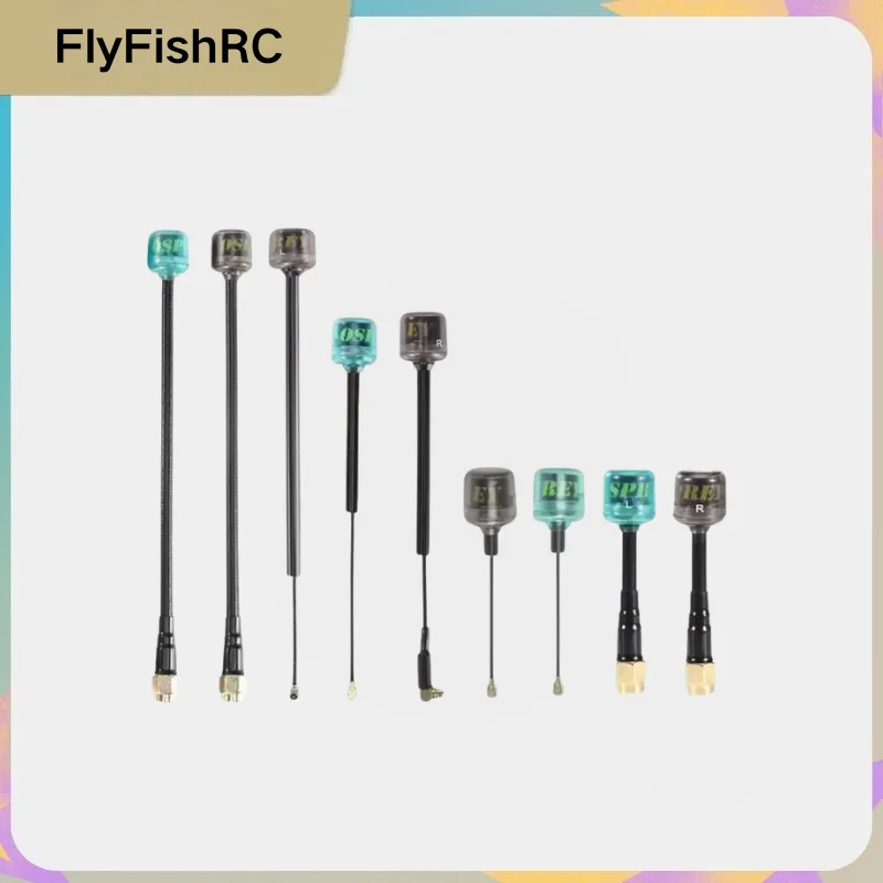 FlyFishRC Osprey 5.8GHz Antenna SMA RPSMA UFL MMCX LHCP RHCP for RC FPV Freestyle Racing Drone Quadcopter