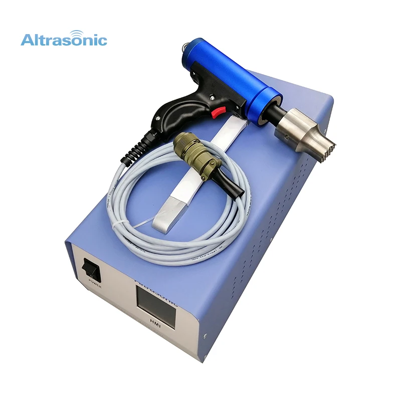 

35kHz portable hand held equipment plastic welders ultrasonic spot welding machine