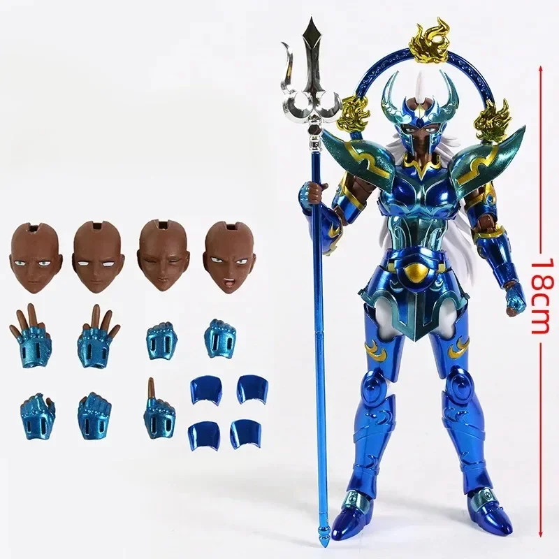 JM.MST/XC Model Saint Seiya Cloth Myth EX Chrysaor Krishna Metal Cloth 15th Blue Marina Action Figure Collectible Toys Gifts